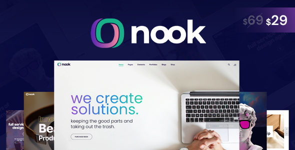 Nook Preview Wordpress Theme - Rating, Reviews, Preview, Demo & Download