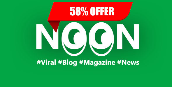 Noon Preview Wordpress Theme - Rating, Reviews, Preview, Demo & Download