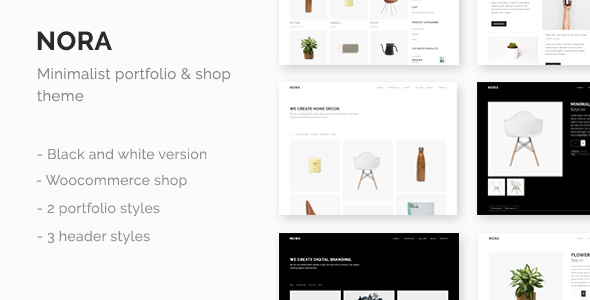 Nora Preview Wordpress Theme - Rating, Reviews, Preview, Demo & Download