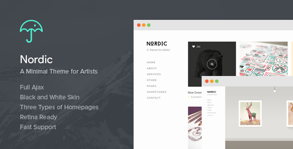 Nordic Preview Wordpress Theme - Rating, Reviews, Preview, Demo & Download
