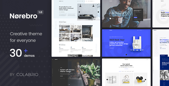Norebro Preview Wordpress Theme - Rating, Reviews, Preview, Demo & Download