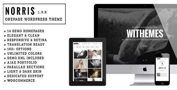 Norris Preview Wordpress Theme - Rating, Reviews, Preview, Demo & Download