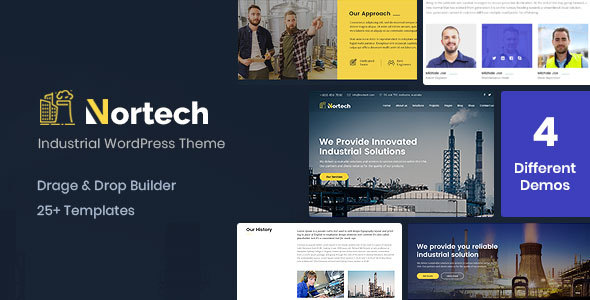 Nortech Preview Wordpress Theme - Rating, Reviews, Preview, Demo & Download