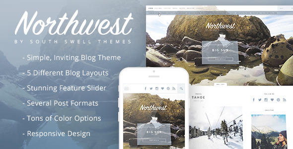 NorthWest Preview Wordpress Theme - Rating, Reviews, Preview, Demo & Download