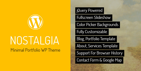 Nostalgia Preview Wordpress Theme - Rating, Reviews, Preview, Demo & Download