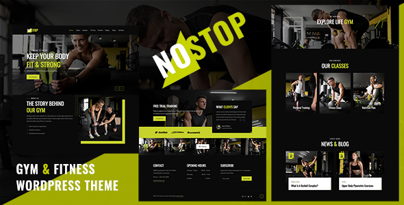 NoStop Preview Wordpress Theme - Rating, Reviews, Preview, Demo & Download