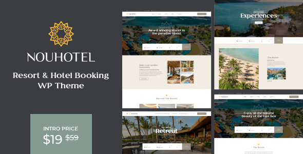 NouHotel Preview Wordpress Theme - Rating, Reviews, Preview, Demo & Download