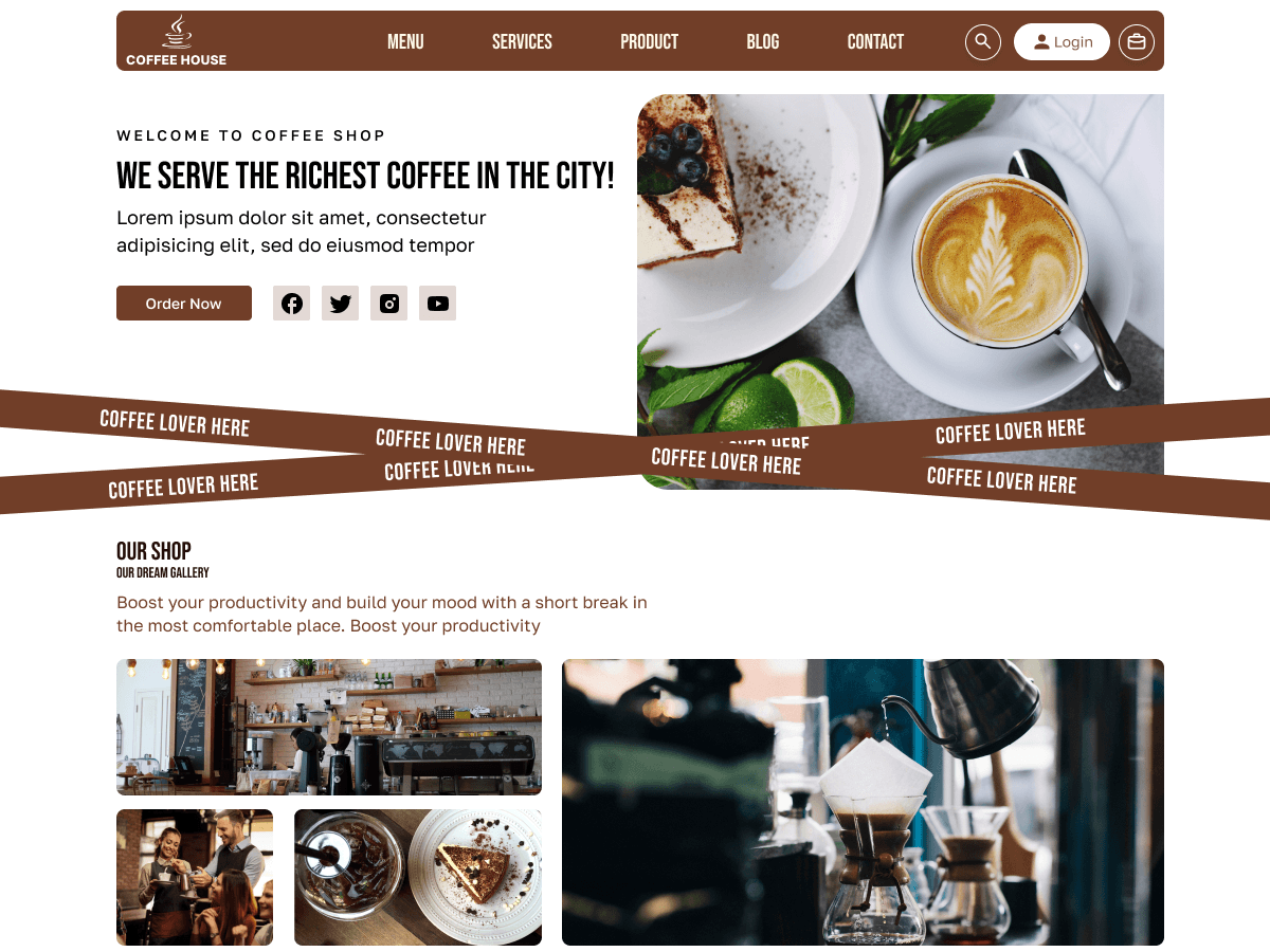 Nova Coffee Preview Wordpress Theme - Rating, Reviews, Preview, Demo & Download