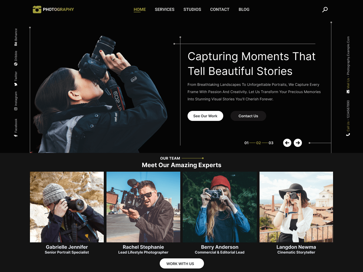 Nova Photography Preview Wordpress Theme - Rating, Reviews, Preview, Demo & Download