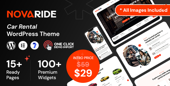 Novaride Preview Wordpress Theme - Rating, Reviews, Preview, Demo & Download