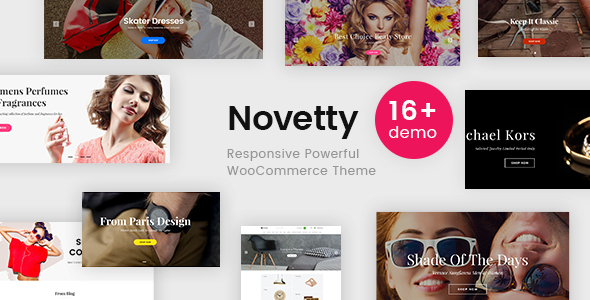 Novetty Preview Wordpress Theme - Rating, Reviews, Preview, Demo & Download