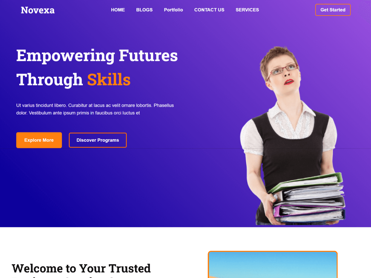 Novexa Preview Wordpress Theme - Rating, Reviews, Preview, Demo & Download