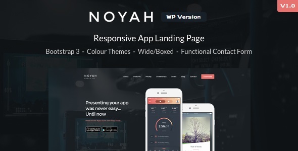Noyah Preview Wordpress Theme - Rating, Reviews, Preview, Demo & Download