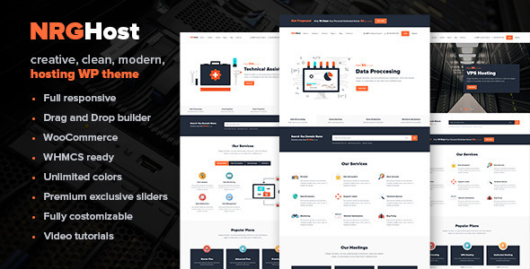 NRGhost Preview Wordpress Theme - Rating, Reviews, Preview, Demo & Download
