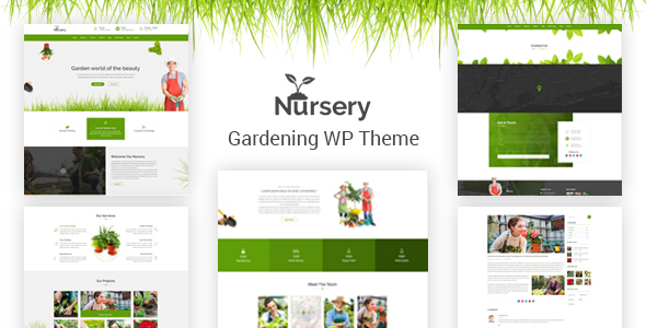 Nursery Preview Wordpress Theme - Rating, Reviews, Preview, Demo & Download