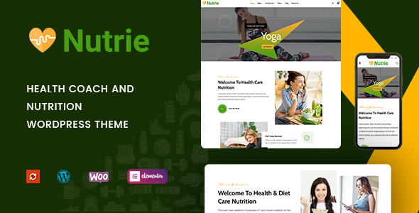Nutrie Preview Wordpress Theme - Rating, Reviews, Preview, Demo & Download