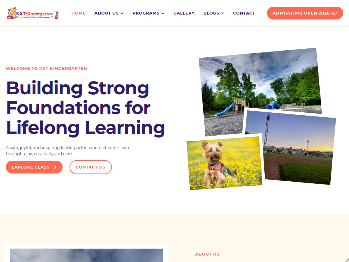 NXT Kindergarten Preview Wordpress Theme - Rating, Reviews, Preview, Demo & Download