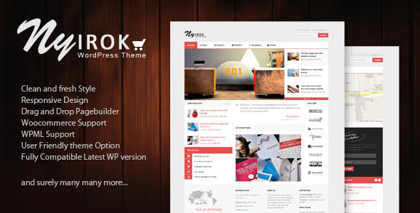 Nyirok Preview Wordpress Theme - Rating, Reviews, Preview, Demo & Download