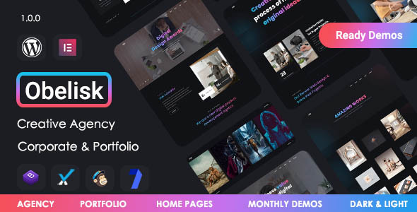 Obelisk Preview Wordpress Theme - Rating, Reviews, Preview, Demo & Download