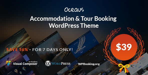 Oceaus Preview Wordpress Theme - Rating, Reviews, Preview, Demo & Download