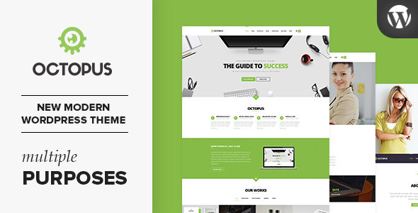 Octopus Preview Wordpress Theme - Rating, Reviews, Preview, Demo & Download