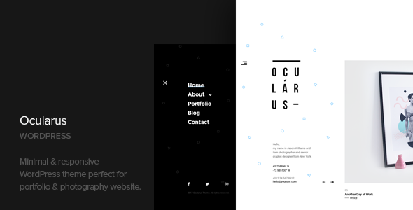 Ocularus Preview Wordpress Theme - Rating, Reviews, Preview, Demo & Download