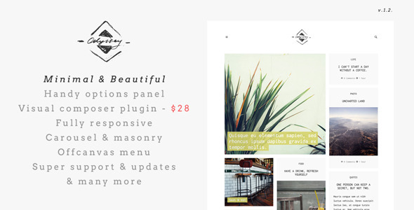 Odyssey Preview Wordpress Theme - Rating, Reviews, Preview, Demo & Download