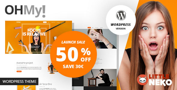 OHMY Preview Wordpress Theme - Rating, Reviews, Preview, Demo & Download