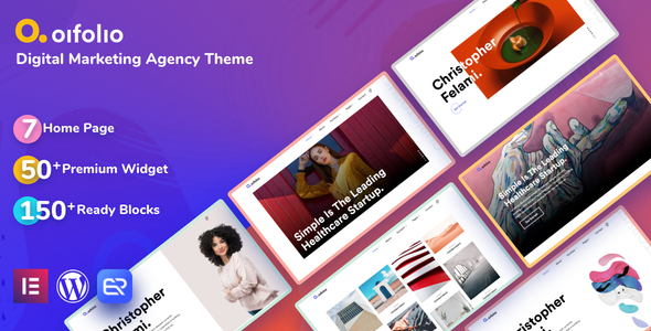 Oifolio Preview Wordpress Theme - Rating, Reviews, Preview, Demo & Download