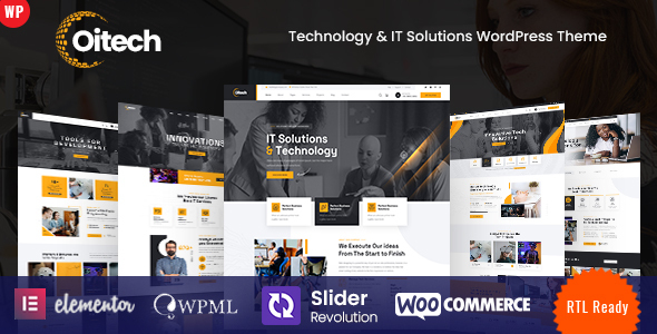 Oitech Preview Wordpress Theme - Rating, Reviews, Preview, Demo & Download