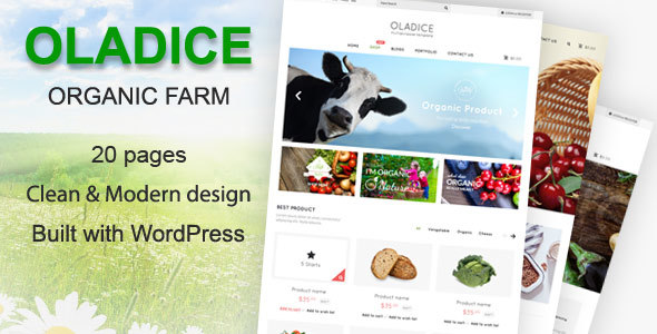Oladice Preview Wordpress Theme - Rating, Reviews, Preview, Demo & Download