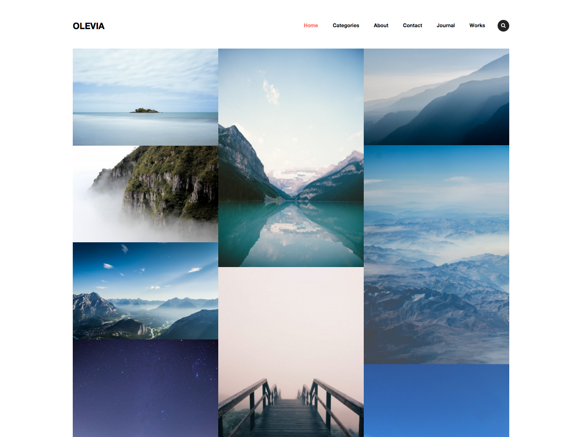 Olevia Preview Wordpress Theme - Rating, Reviews, Preview, Demo & Download