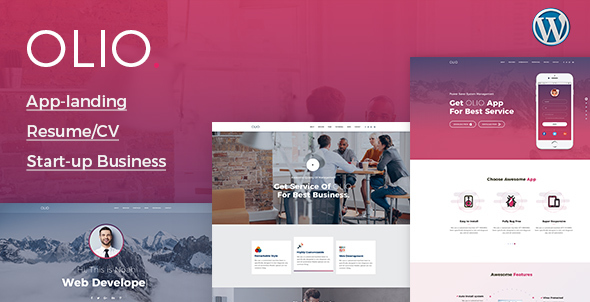 Olio Preview Wordpress Theme - Rating, Reviews, Preview, Demo & Download