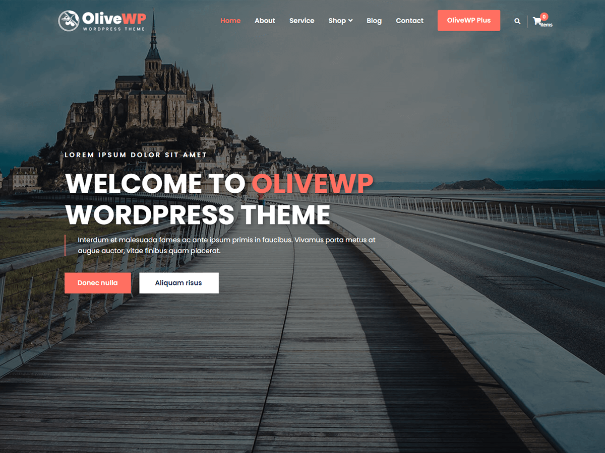 OliveWP Preview Wordpress Theme - Rating, Reviews, Preview, Demo & Download