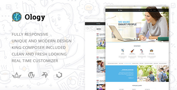 Ology Preview Wordpress Theme - Rating, Reviews, Preview, Demo & Download
