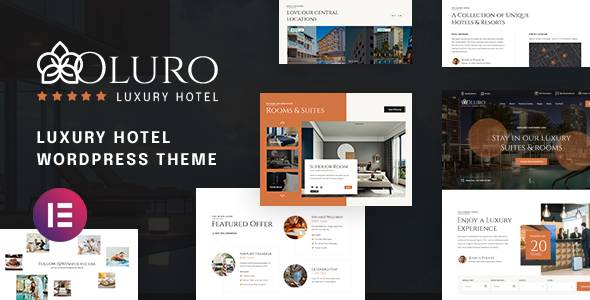 OLURO Luxury Preview Wordpress Theme - Rating, Reviews, Preview, Demo & Download