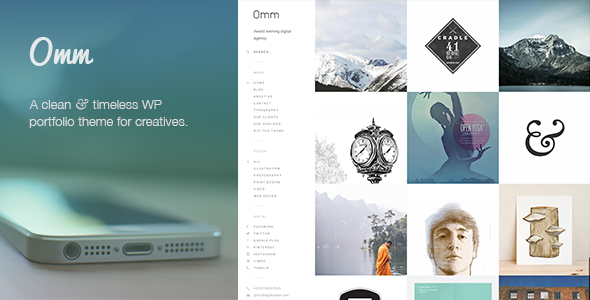 Omm Preview Wordpress Theme - Rating, Reviews, Preview, Demo & Download