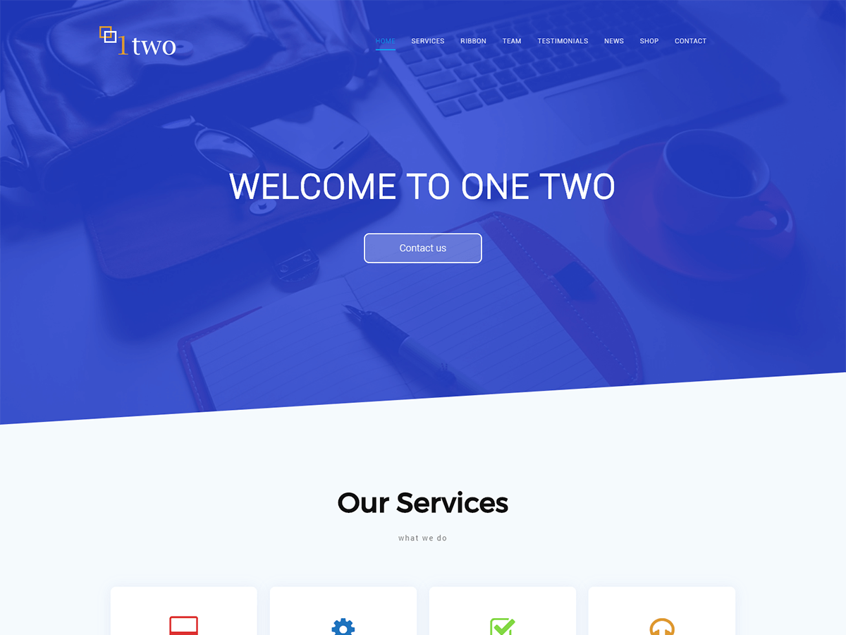 One Two Preview Wordpress Theme - Rating, Reviews, Preview, Demo & Download