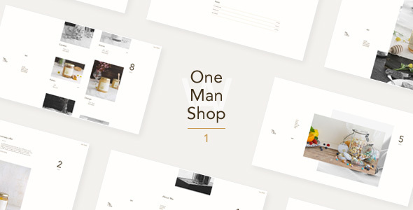 OneManShop One Preview Wordpress Theme - Rating, Reviews, Preview, Demo & Download