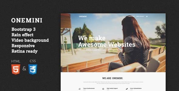 Onemini Preview Wordpress Theme - Rating, Reviews, Preview, Demo & Download