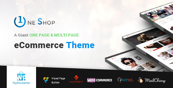 OneShop Preview Wordpress Theme - Rating, Reviews, Preview, Demo & Download