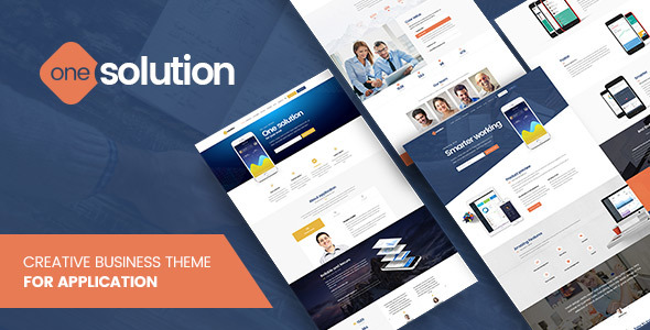 OneSolution Preview Wordpress Theme - Rating, Reviews, Preview, Demo & Download