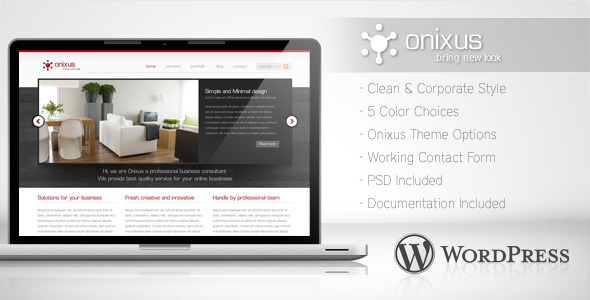 Onixus Preview Wordpress Theme - Rating, Reviews, Preview, Demo & Download