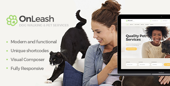 OnLeash Preview Wordpress Theme - Rating, Reviews, Preview, Demo & Download