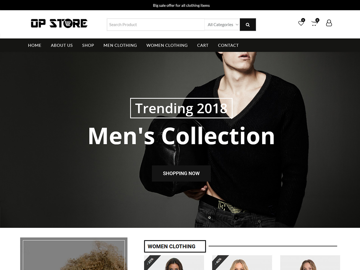 Opstore Preview Wordpress Theme - Rating, Reviews, Preview, Demo & Download