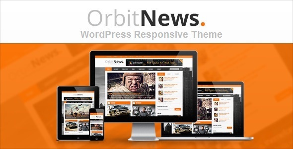 Orbit News Preview Wordpress Theme - Rating, Reviews, Preview, Demo & Download