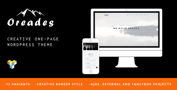 Oreades Preview Wordpress Theme - Rating, Reviews, Preview, Demo & Download