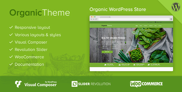 ORGANIC Preview Wordpress Theme - Rating, Reviews, Preview, Demo & Download