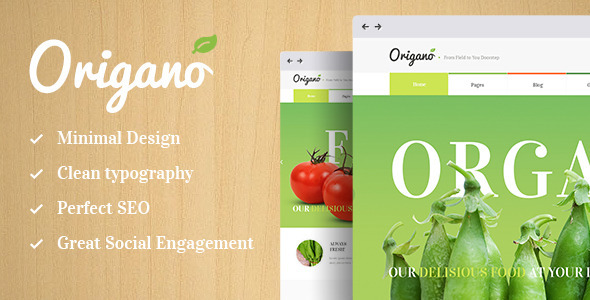 Origano Preview Wordpress Theme - Rating, Reviews, Preview, Demo & Download