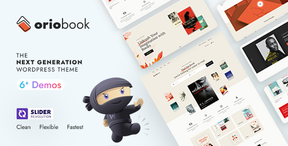 Oriobook Preview Wordpress Theme - Rating, Reviews, Preview, Demo & Download